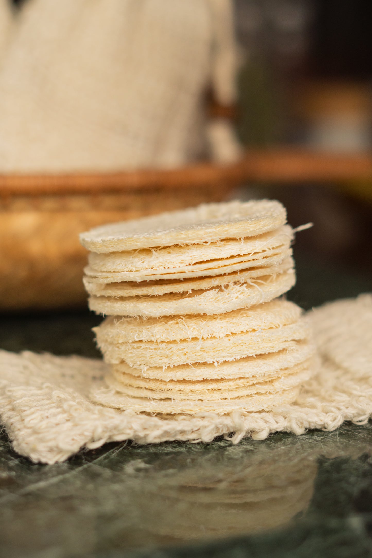 Poofah Loofahs-Face Exfoliators