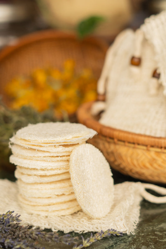 Poofah Loofahs-Face Exfoliators