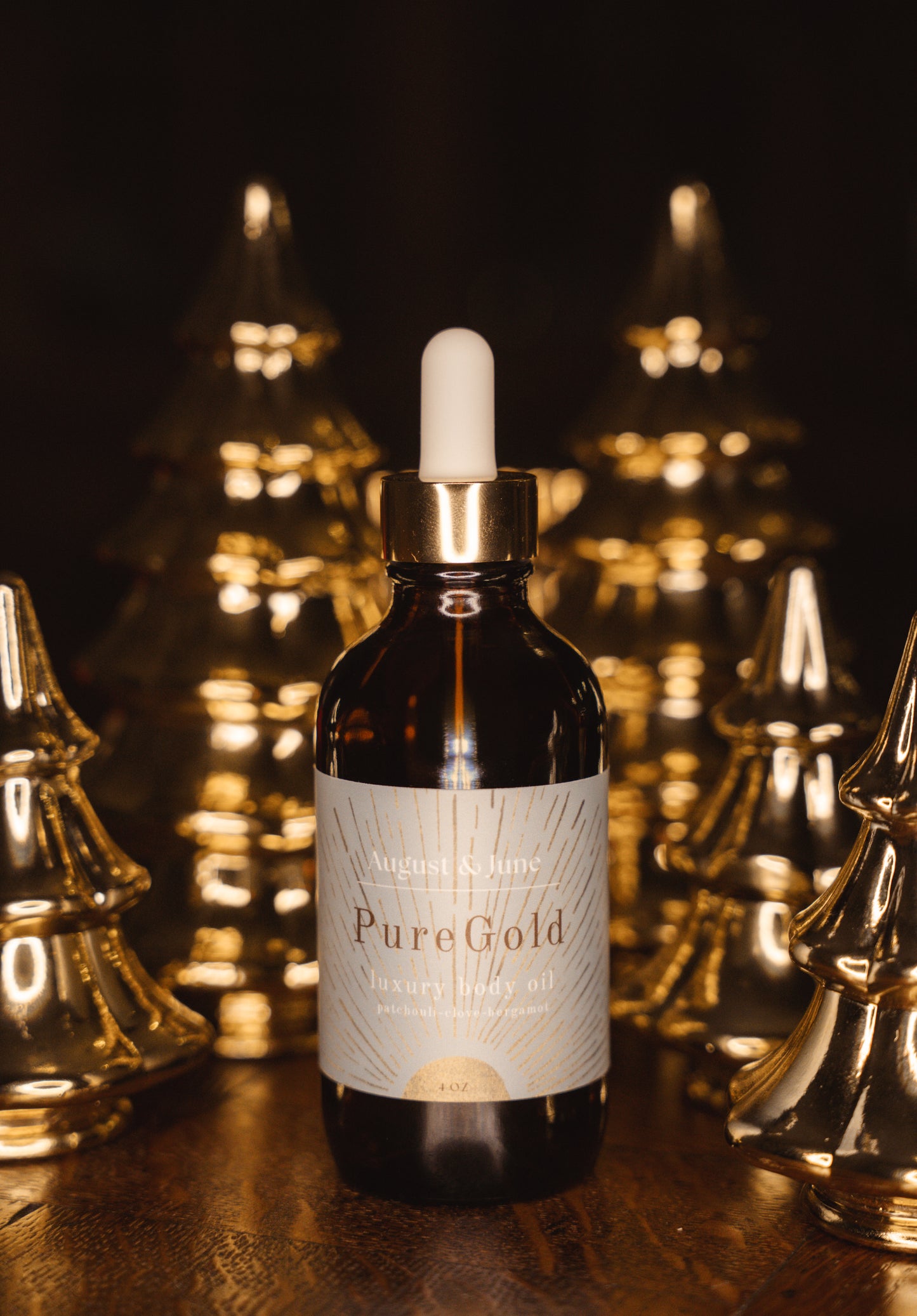 Pure Gold Body Oil 4oz.