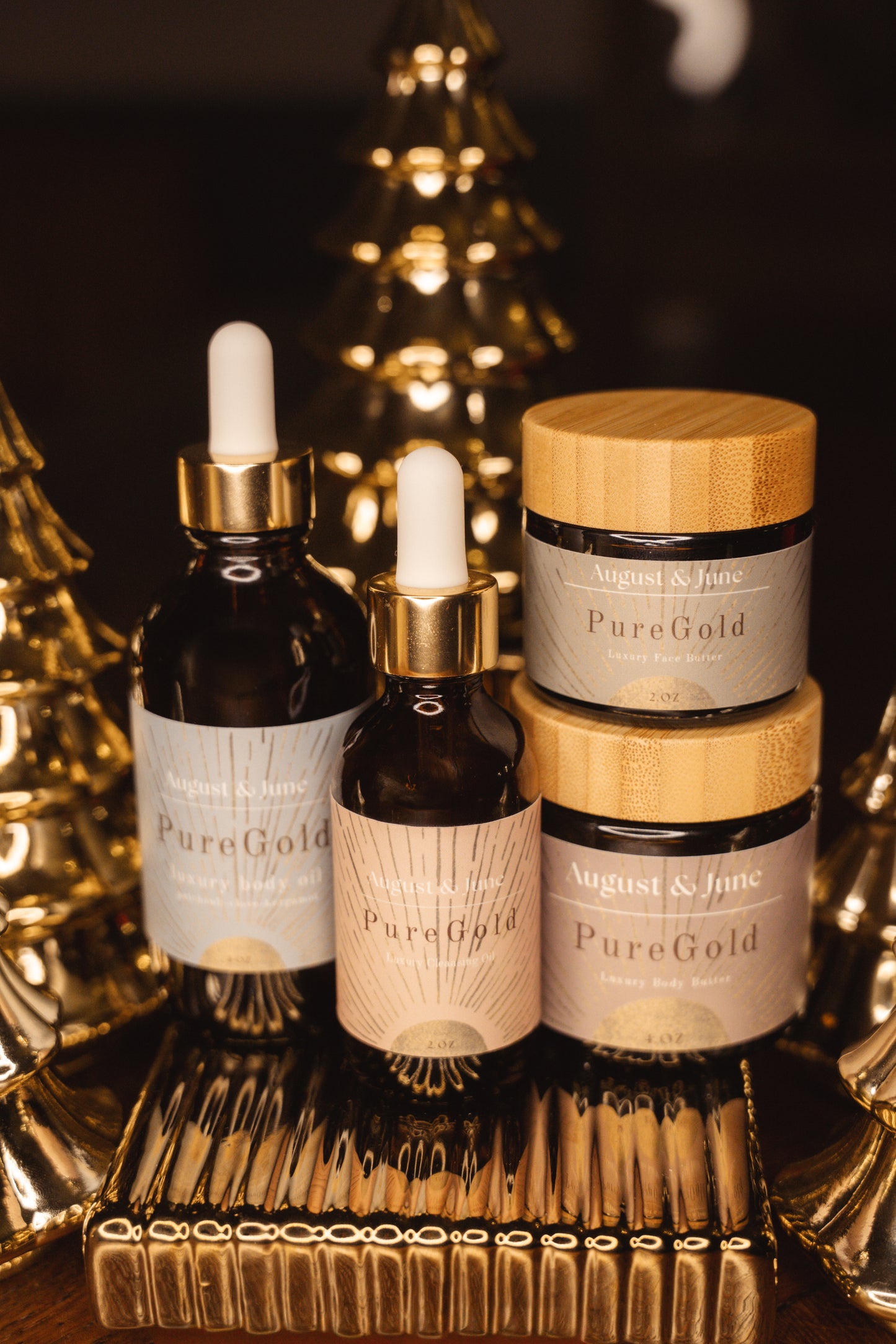 Pure Gold Body Oil 4oz.