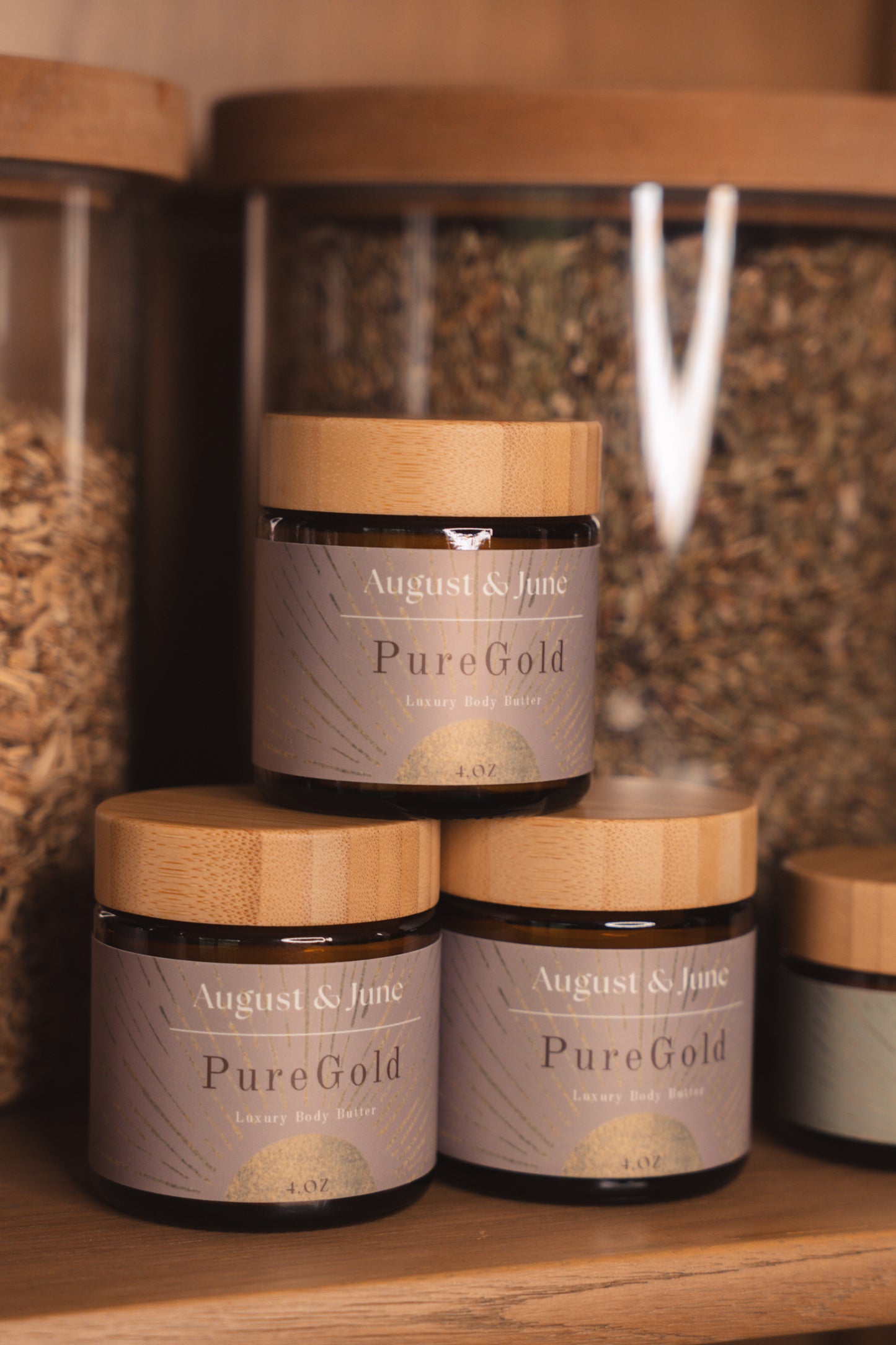 Pure Gold  Luxury Body Butter 4oz.